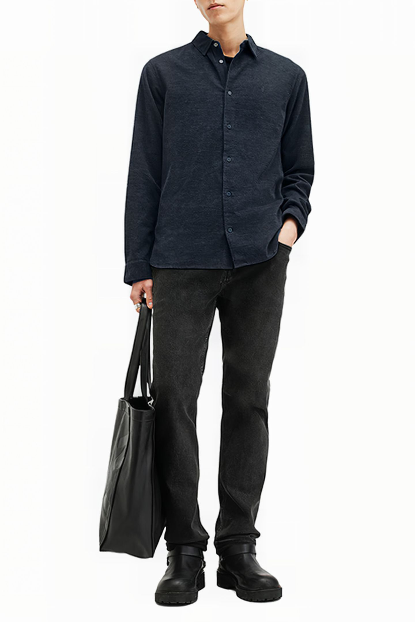 LORELLA LS SHIRT NITE BLUE 5