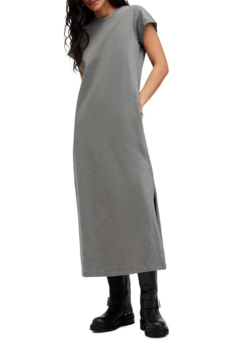 ANNA MAXI DRESS CHARCOAL MARL 1