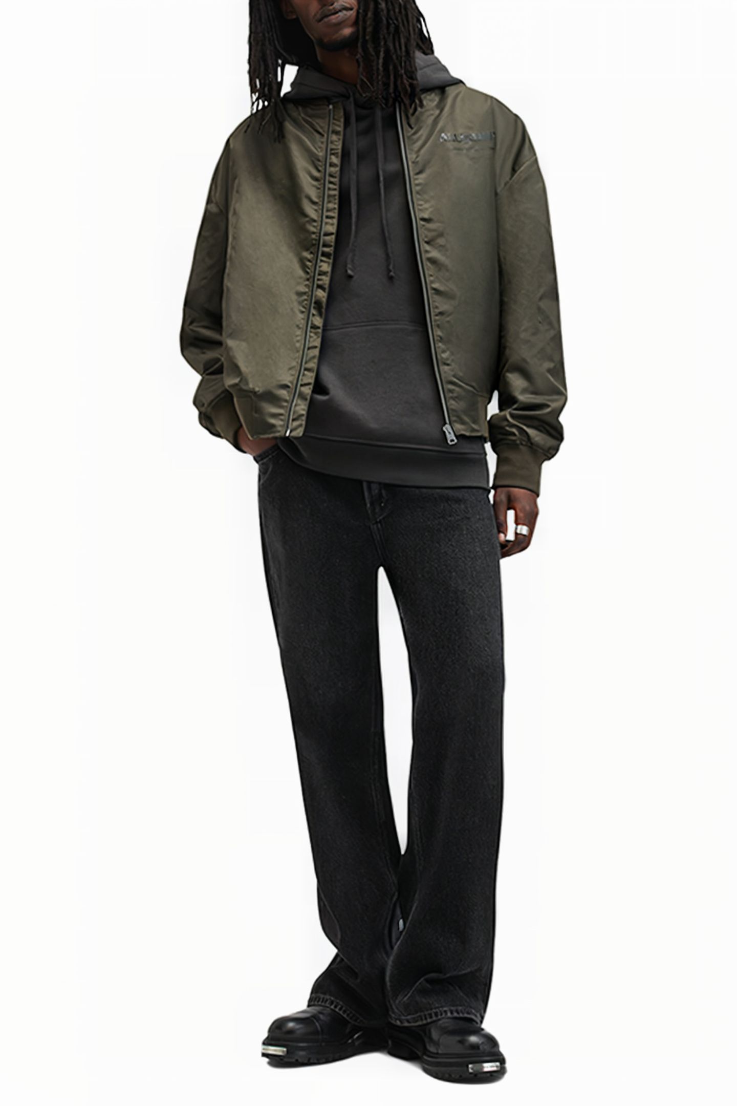 UNDERGROUND BOMBER DULL KHAKI GREEN 3