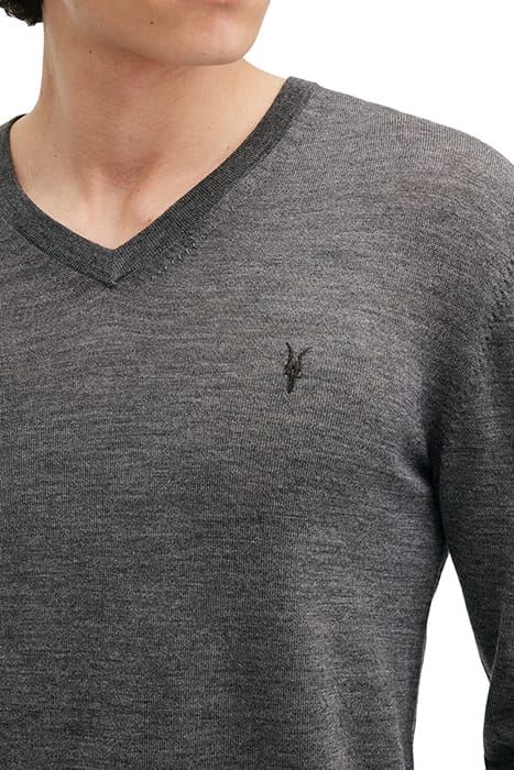 MODE MERINO VNECK CARTER GREY 5
