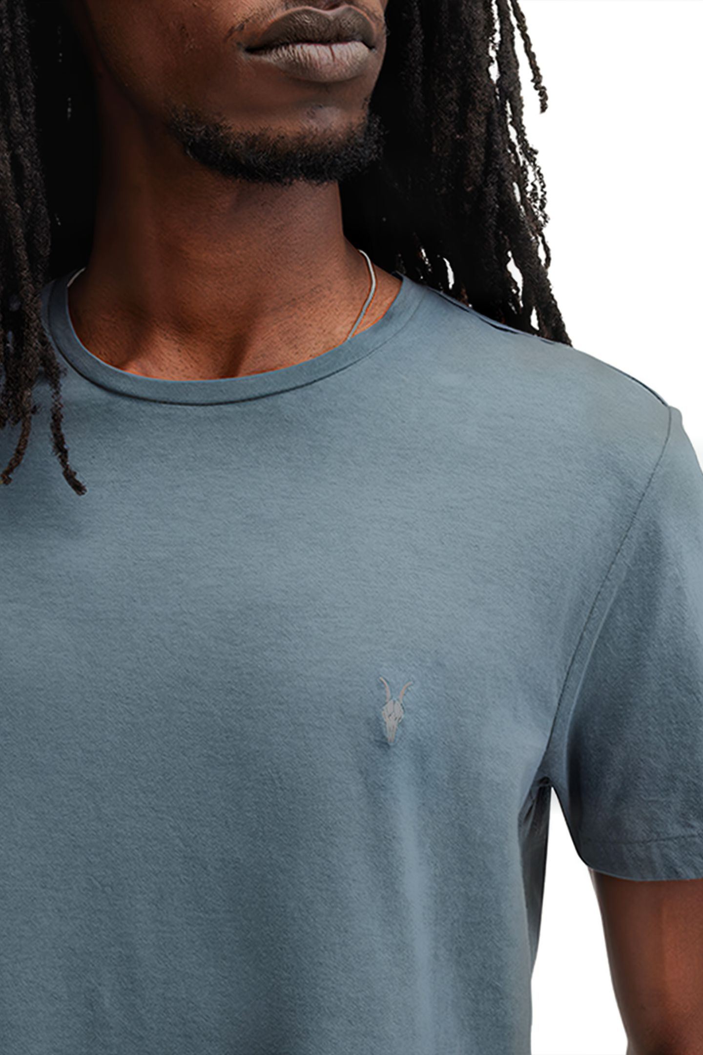 TONIC SS CREW ASHY BLUE 5