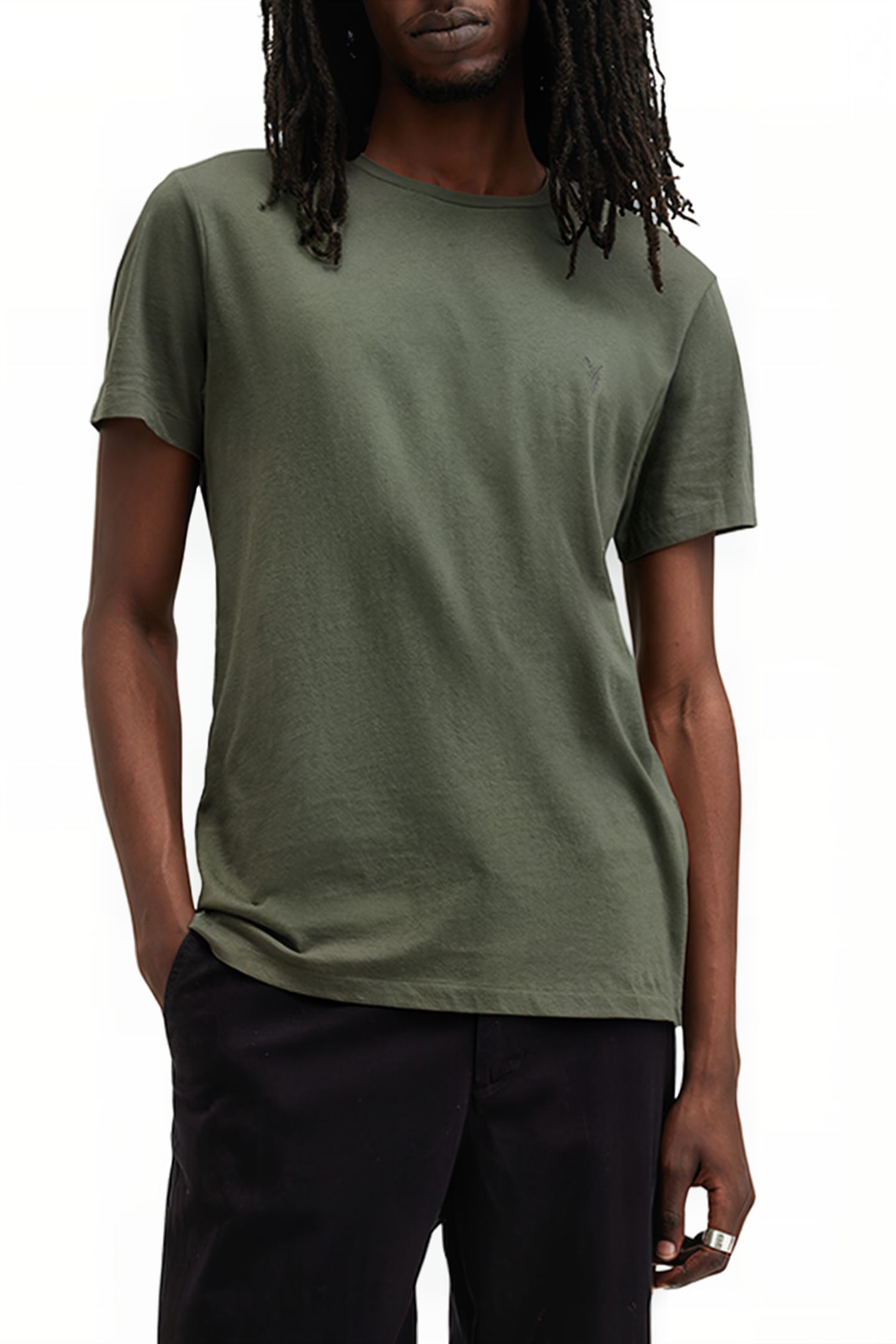 TONIC SS CREW 3 PK GREEN/TAUPE/BLACK 2