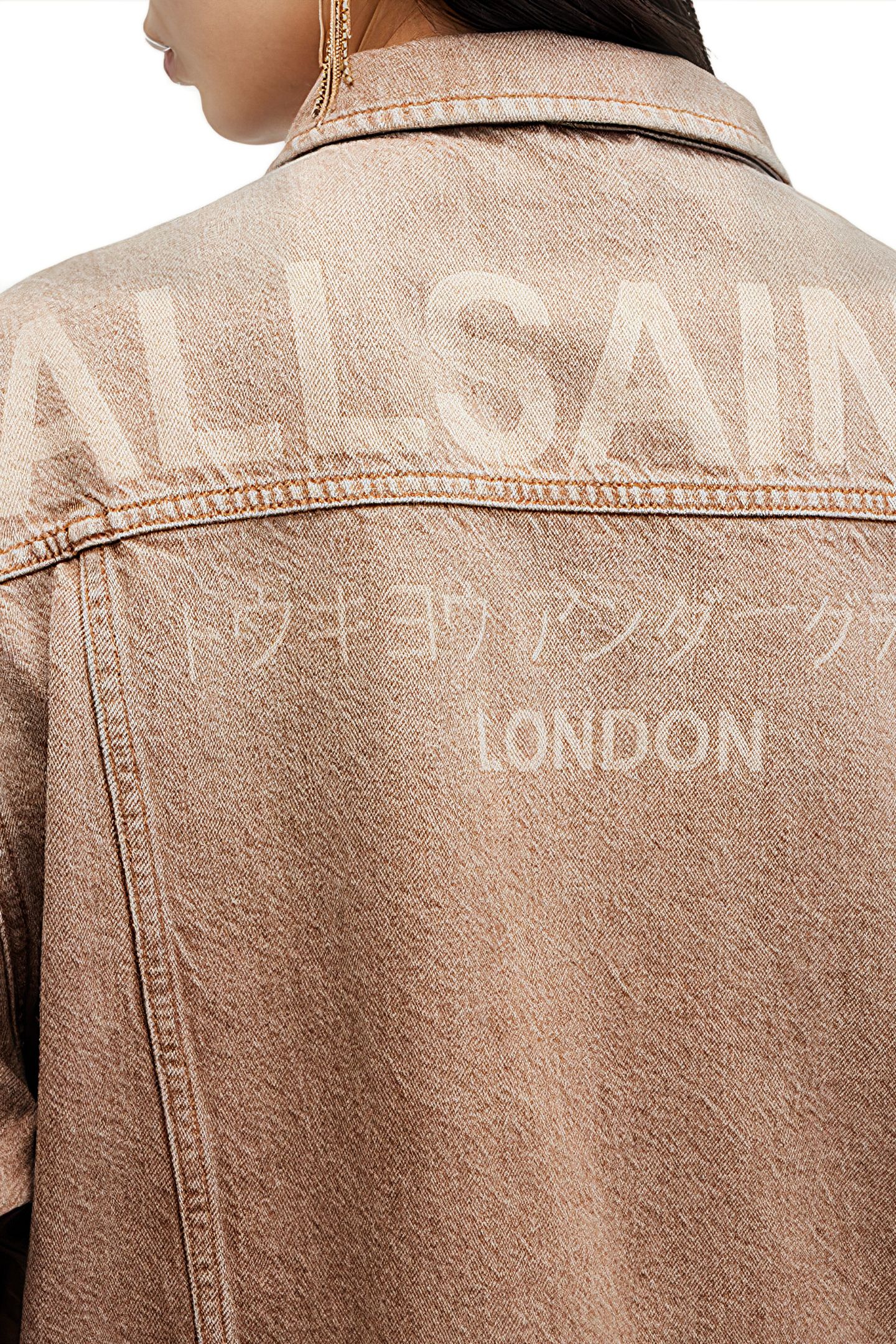 WILLOW DENIM JACKET LIGHT BROWN 8
