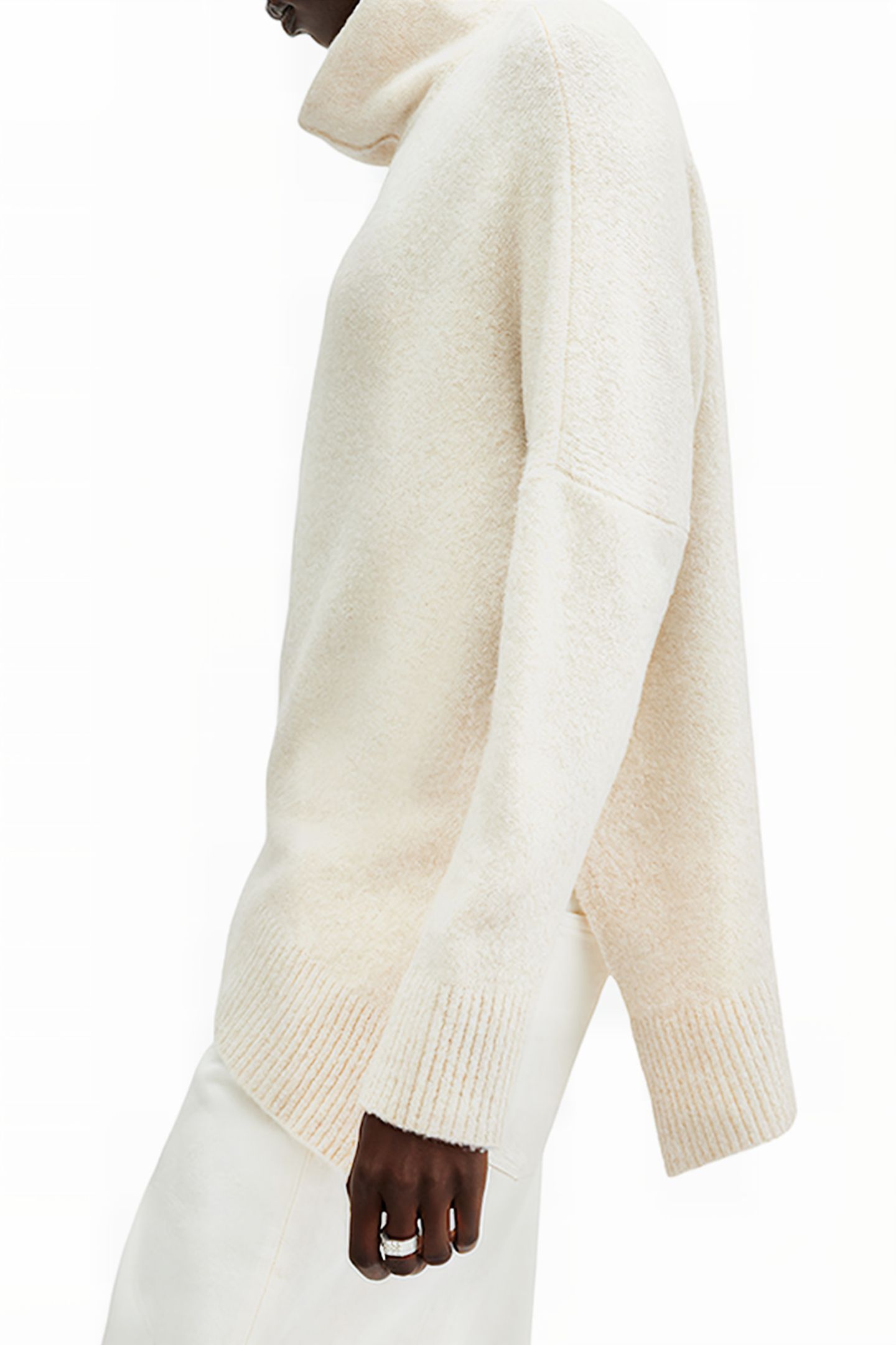 LOCK ROLL NECK CHALK WHITE 8