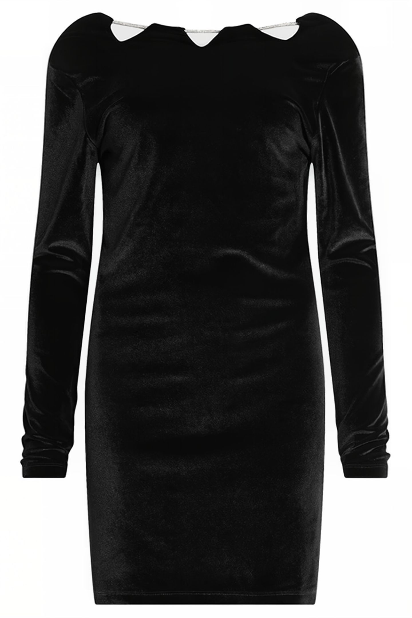 REGINA VELVET DRESS BLACK 5