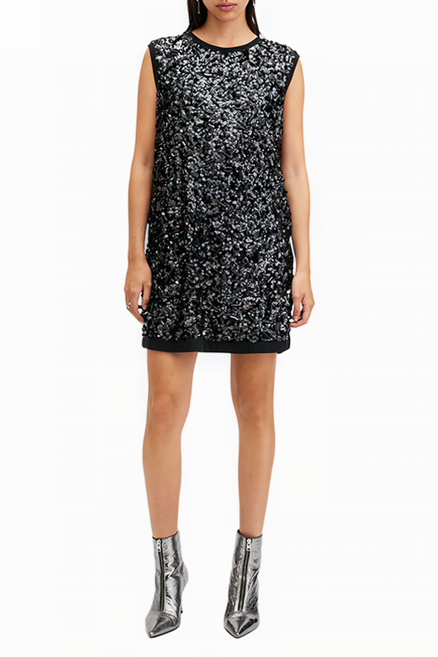 ILIA EMB DRESS BLACK 3