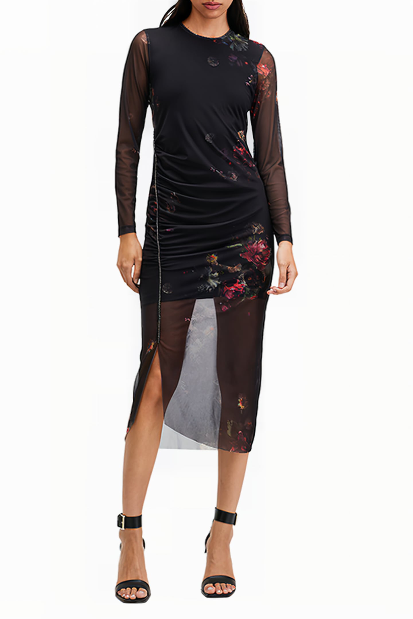 NORA SPARKLE DRESS MORTEM BLACK 1