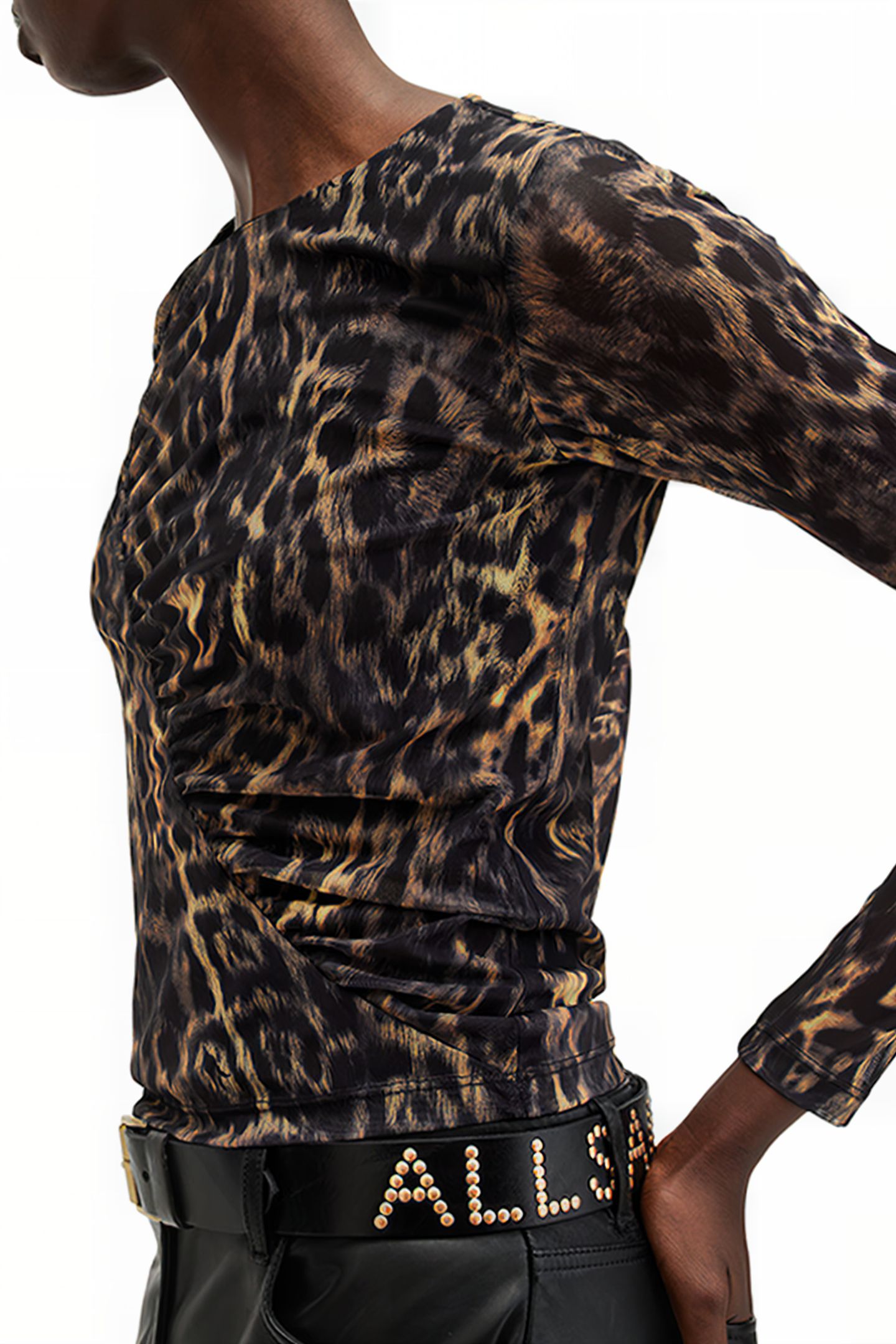 EDANA MESH TOP JINX GOLDEN BROWN 6