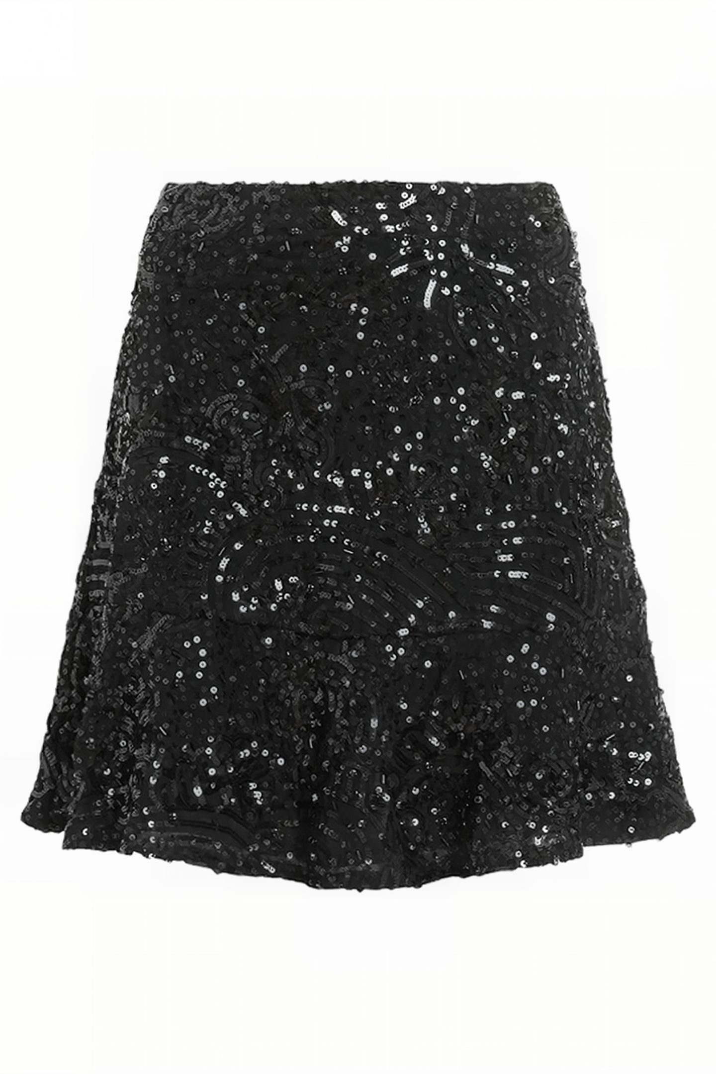 IVY EMB SKIRT BLACK 5