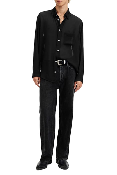 ANDO LS SHIRT JET BLACK 3