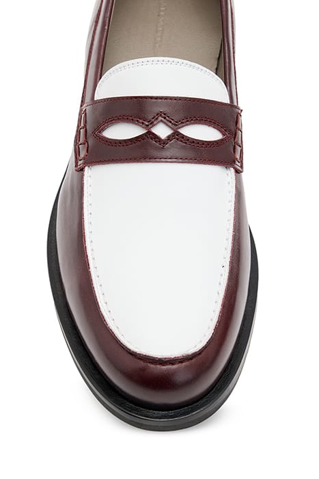 HARMON LOAFER WINEHOUS RED/WHITE 6