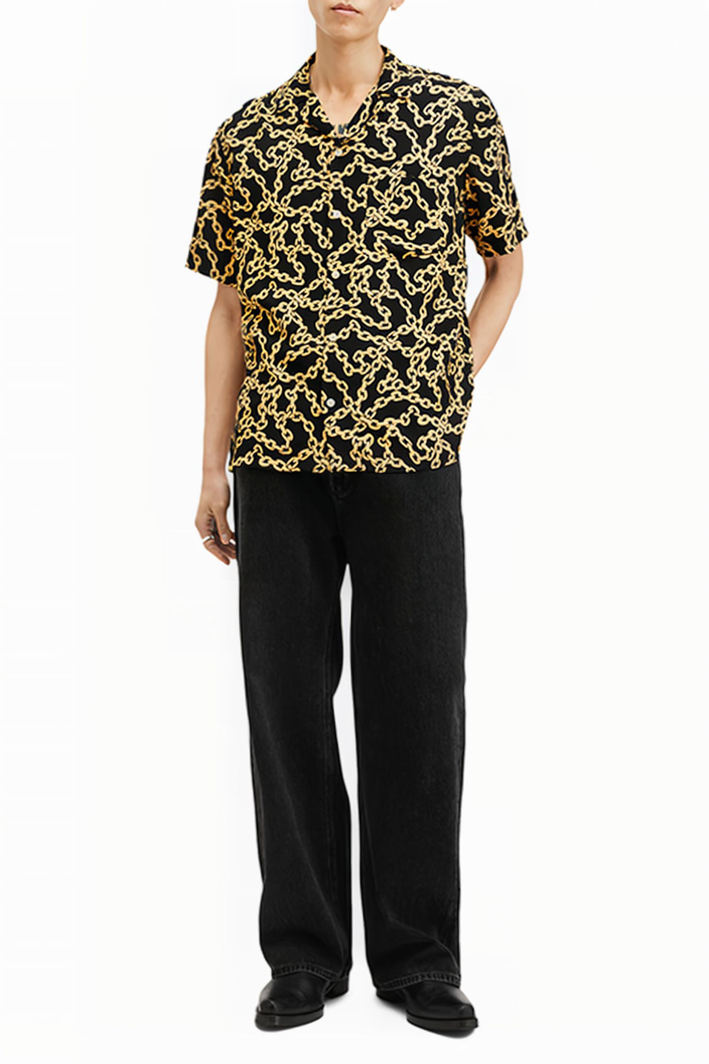 LINK SS SHIRT JET BLACK 3