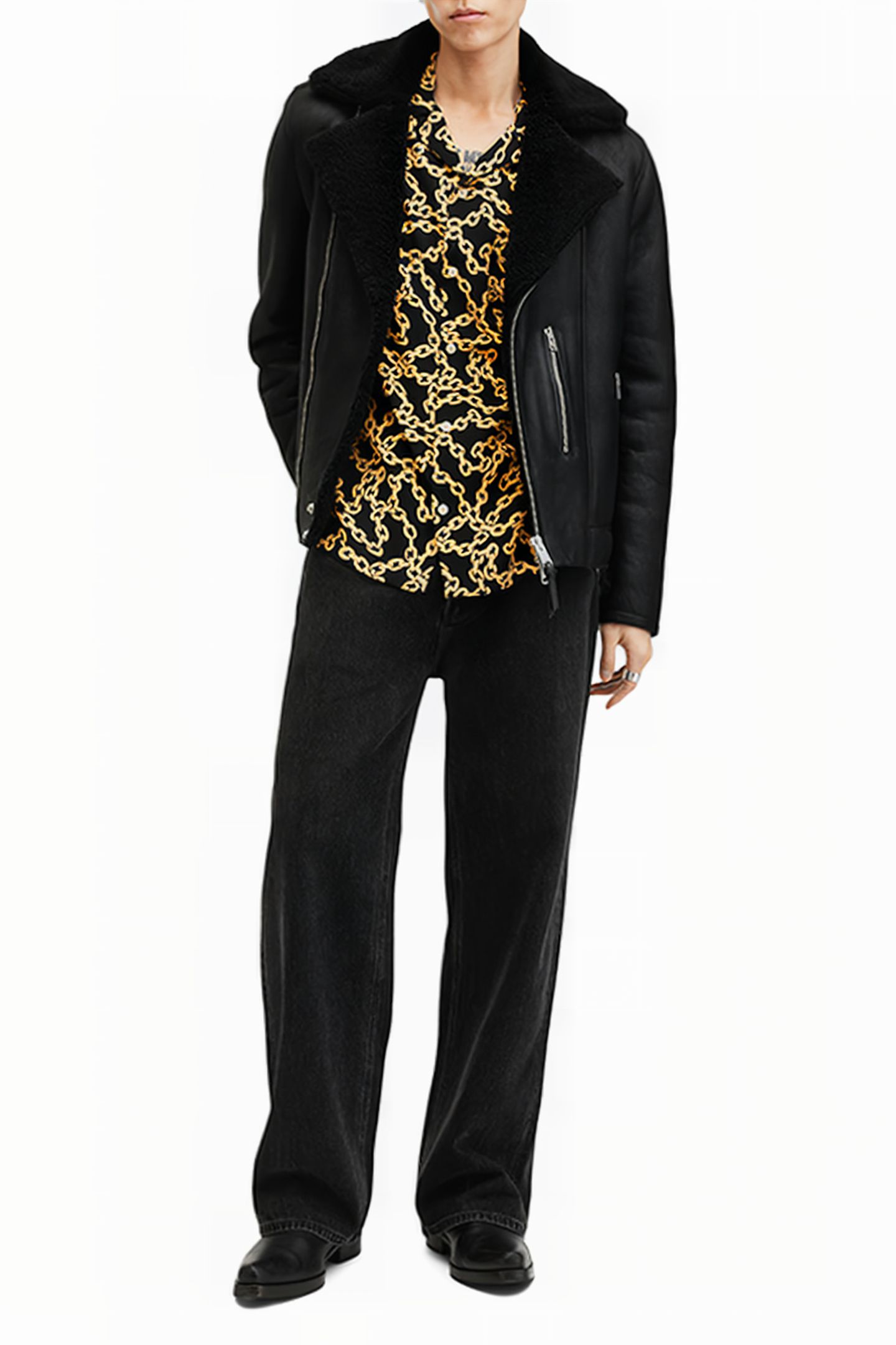 LINK SS SHIRT JET BLACK 5