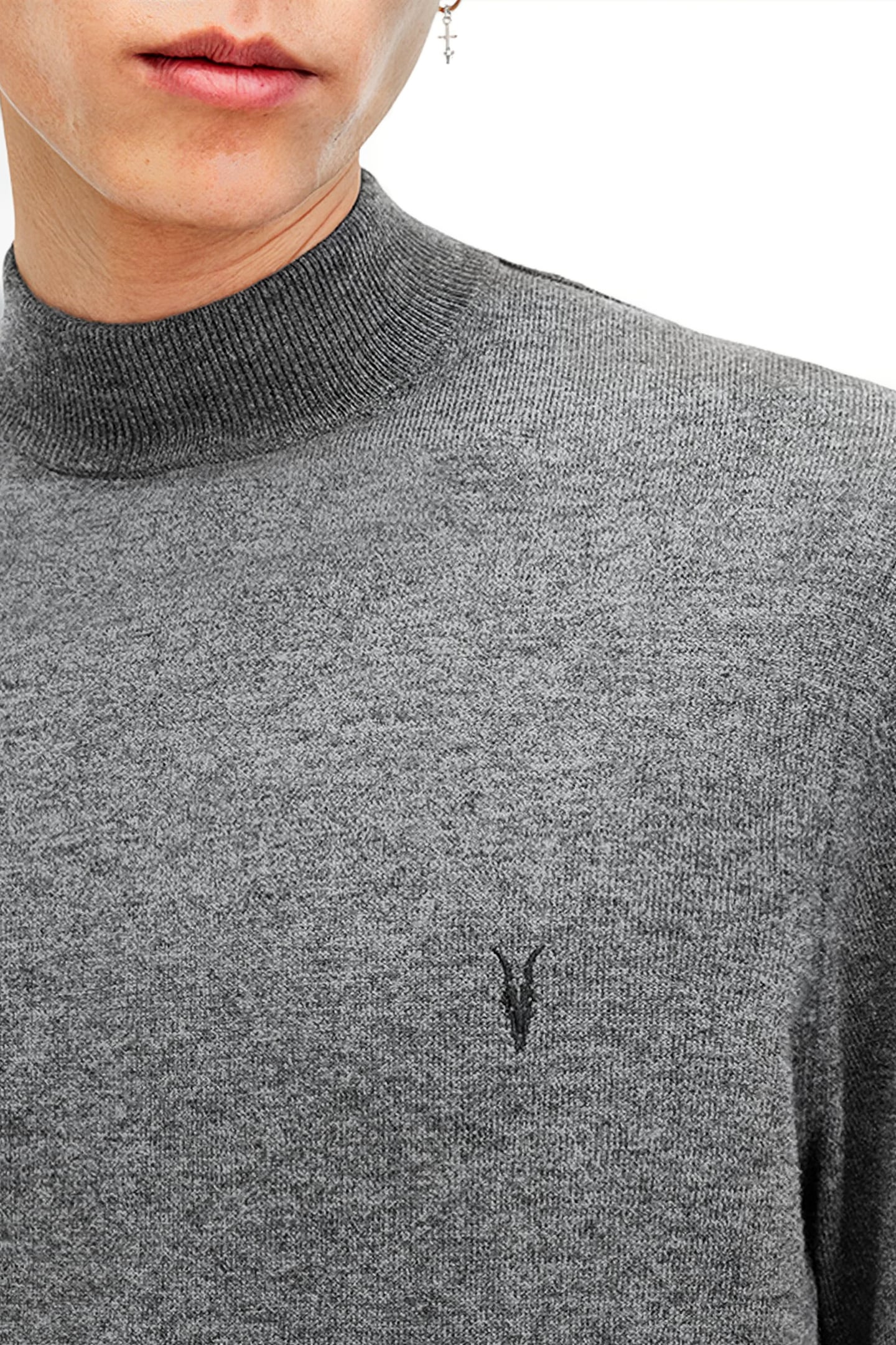 KILBURN MOCK NECK CARTER GREY 6