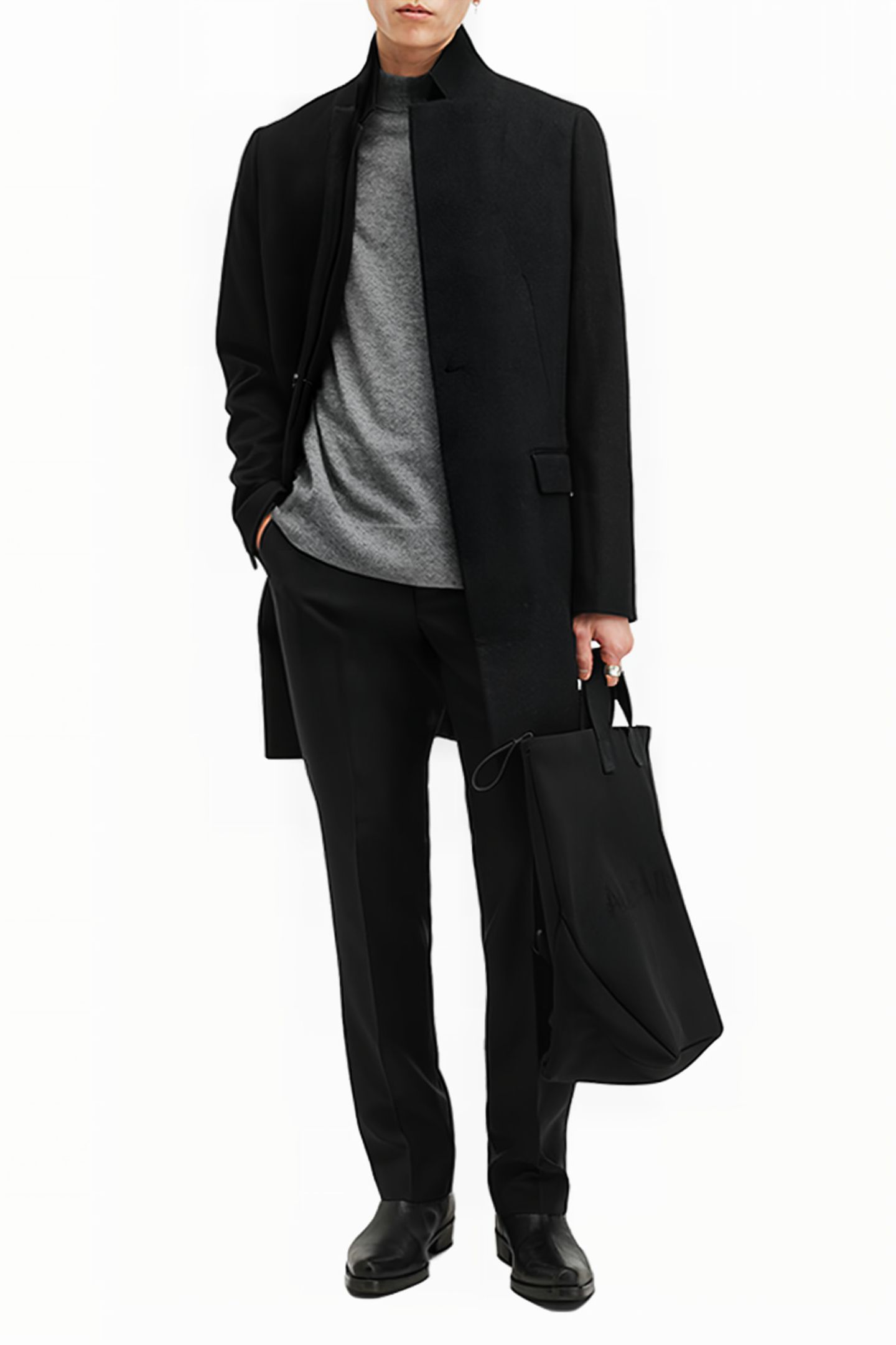 KILBURN MOCK NECK CARTER GREY 5