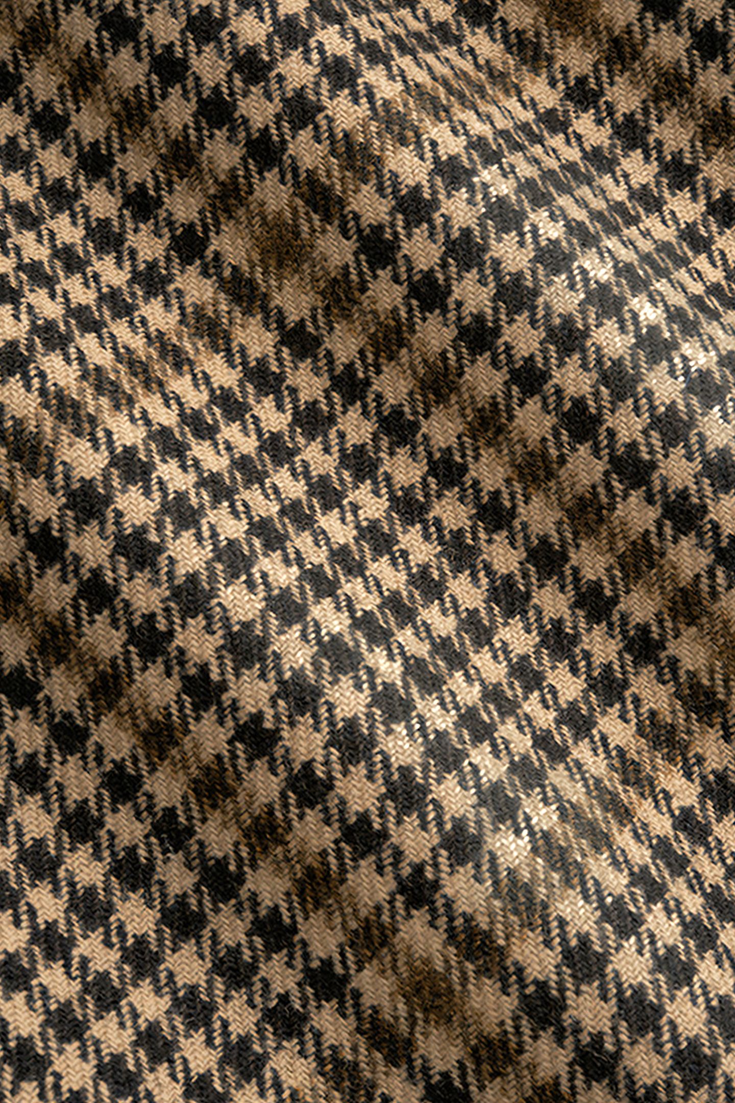 MID BROWN HOUNDSTOOTH TAILORED FIT HAVANA SUIT 8