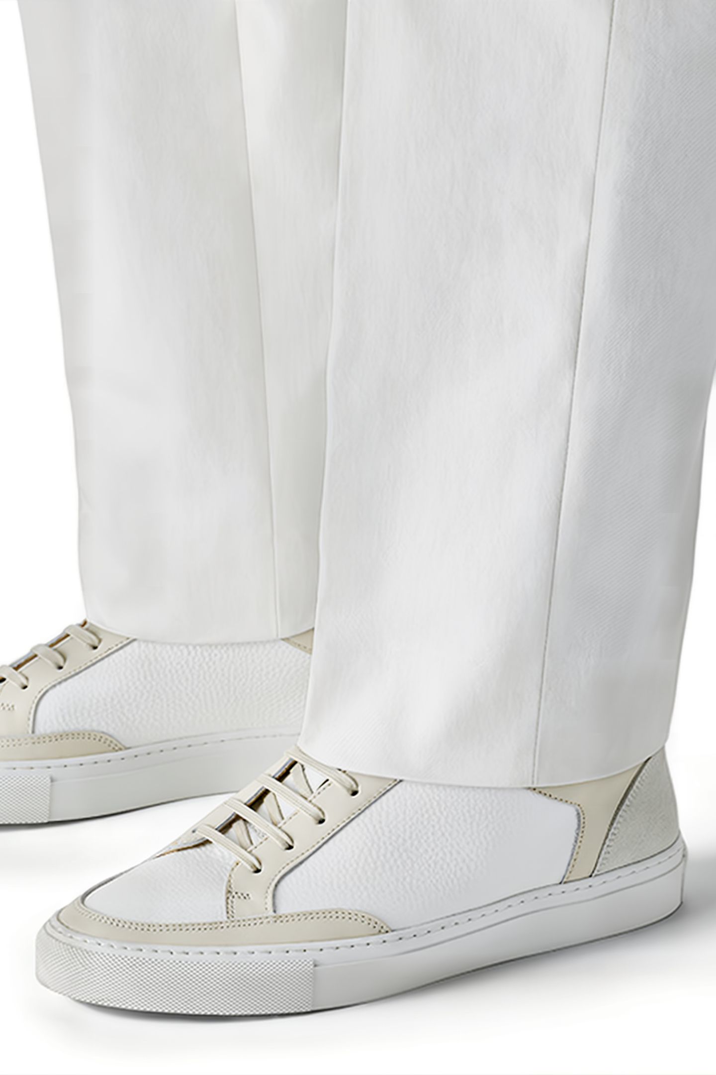 LIGHT BROWN COMBI SNEAKER 2