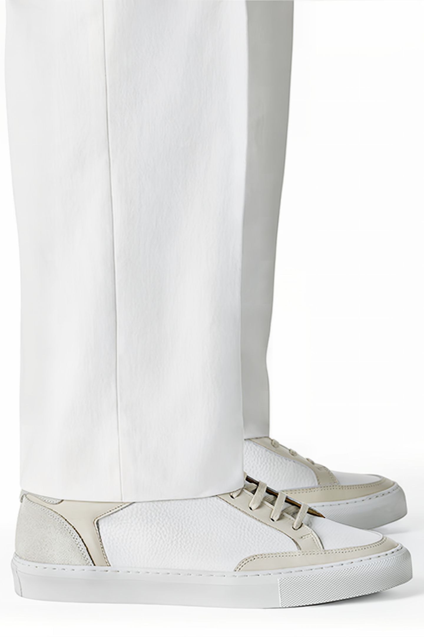 LIGHT BROWN COMBI SNEAKER 4