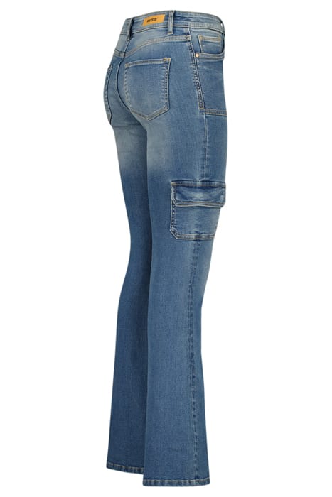 SUNRISE CARGO JEANS MID BLUE STONE 6