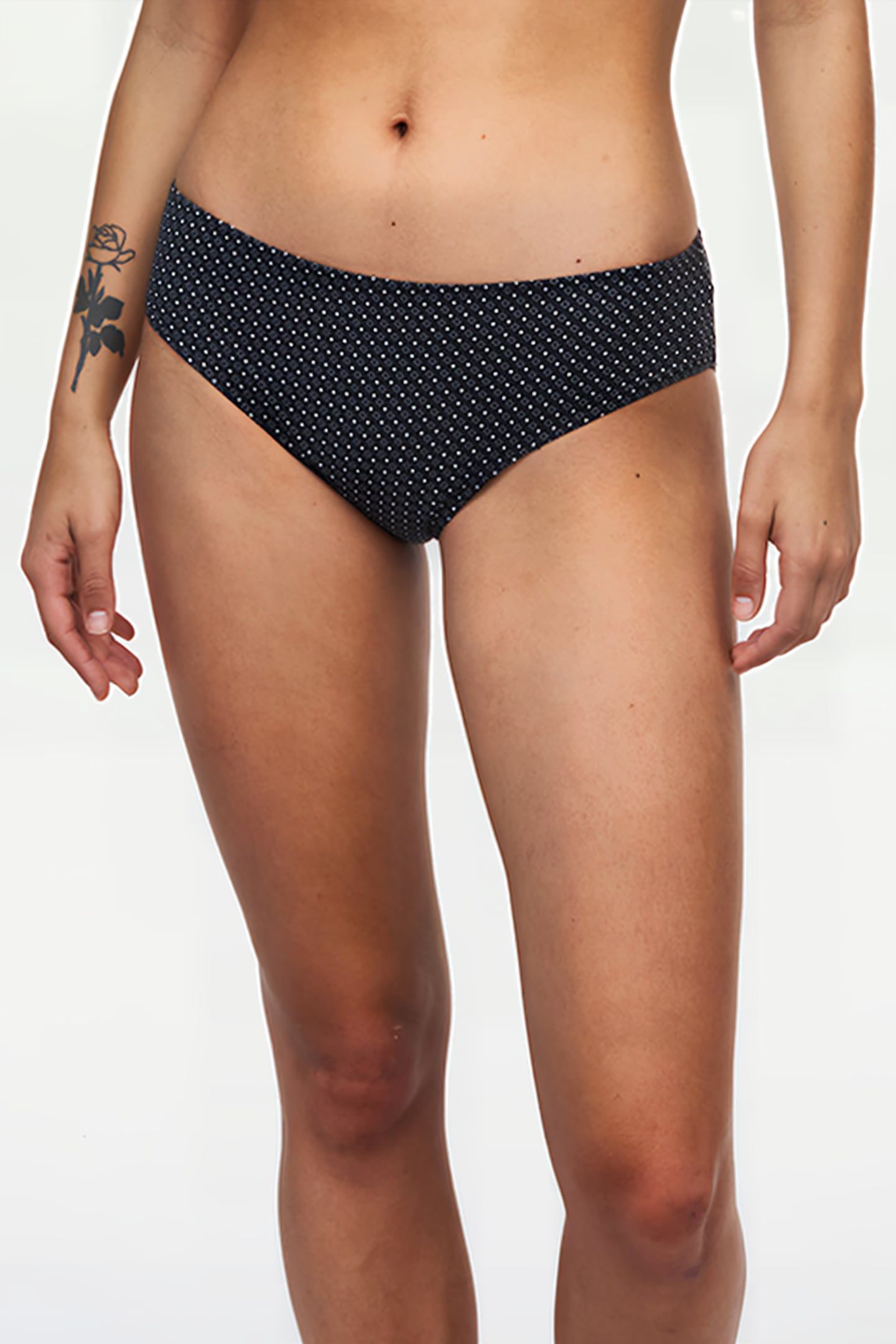 UW BO. SPE BIKINI HEAVY FLOW BICOLOR BLACK 1