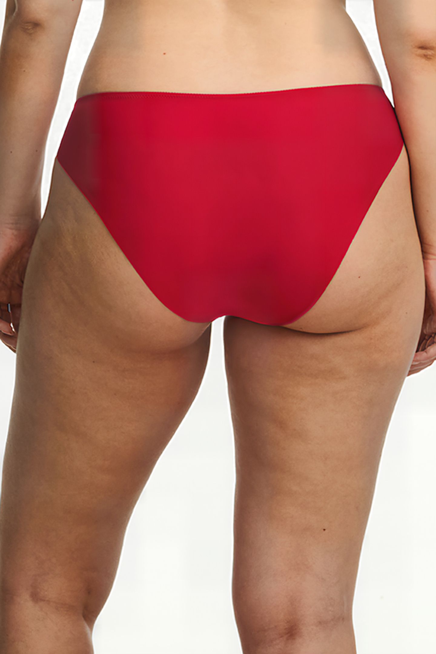 CO BO. BRIEF STD STD W. SCARLET/PEACH 2