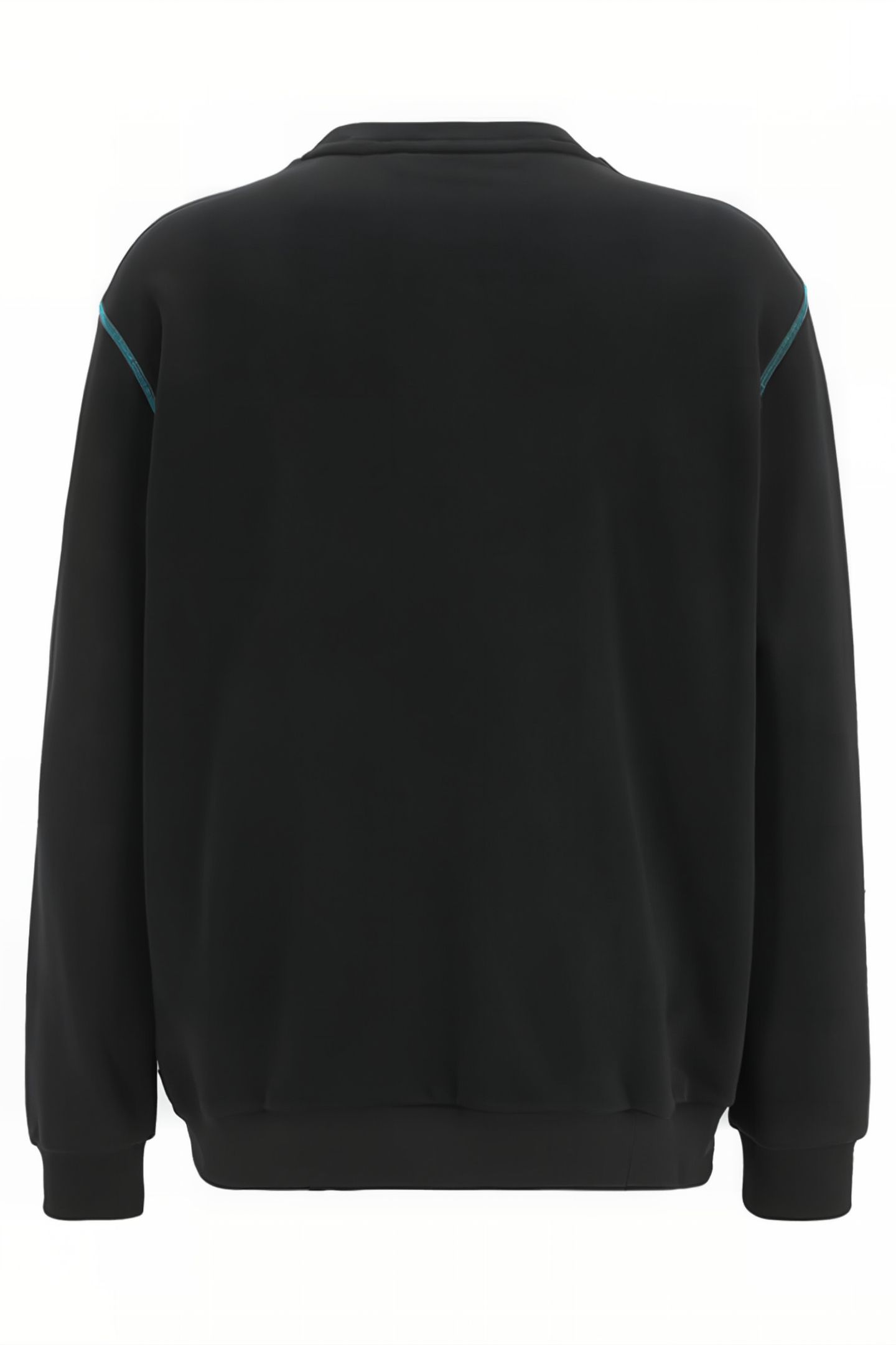 CREWNECK SWEATSHIRT WITH KANGAROO POCKET AND CONTRAST STITCH 5