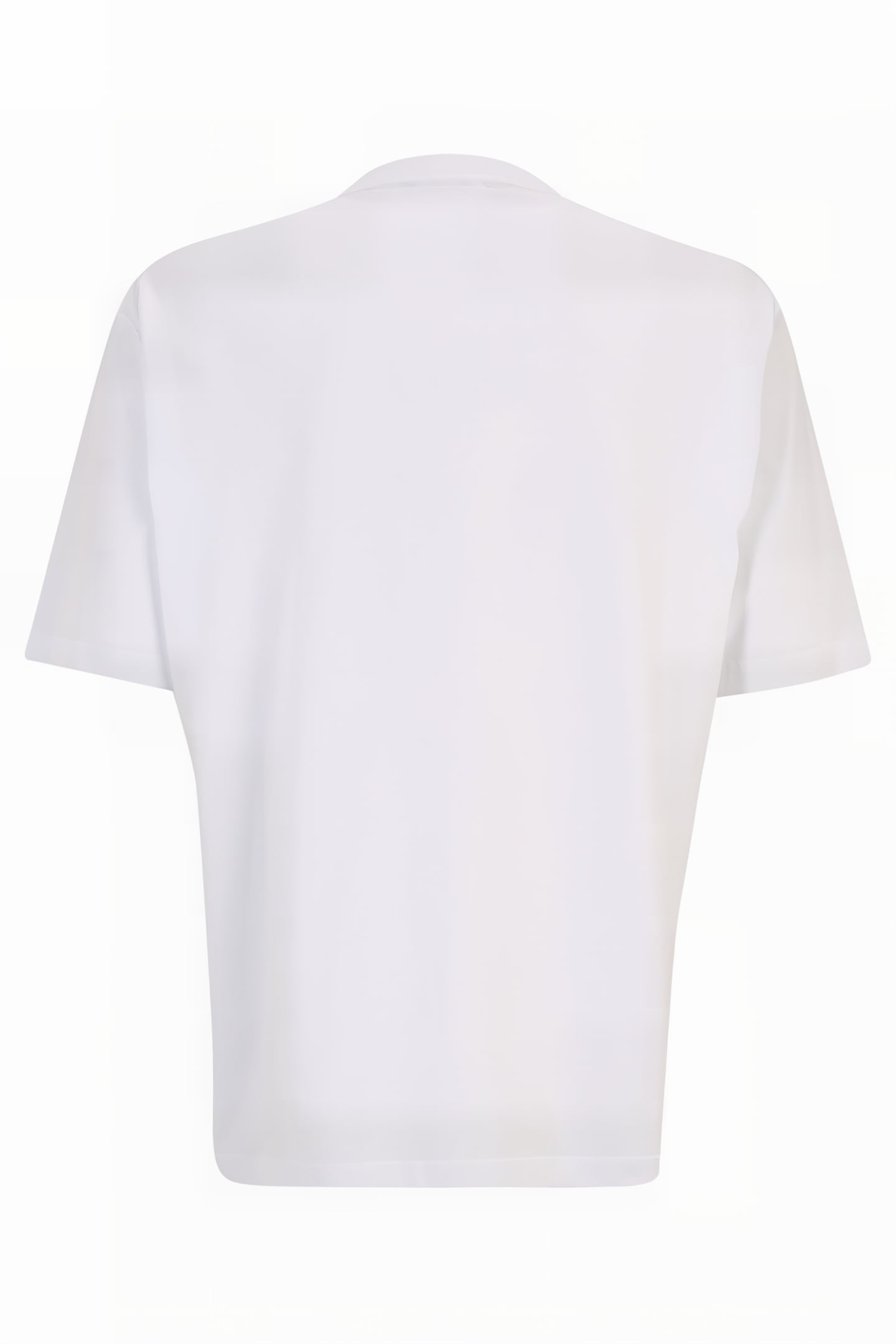 BOXY FIT SHORT SLEEVES T-SHIRT WITH WATER BOTTLE GRAPHIC WHI 5