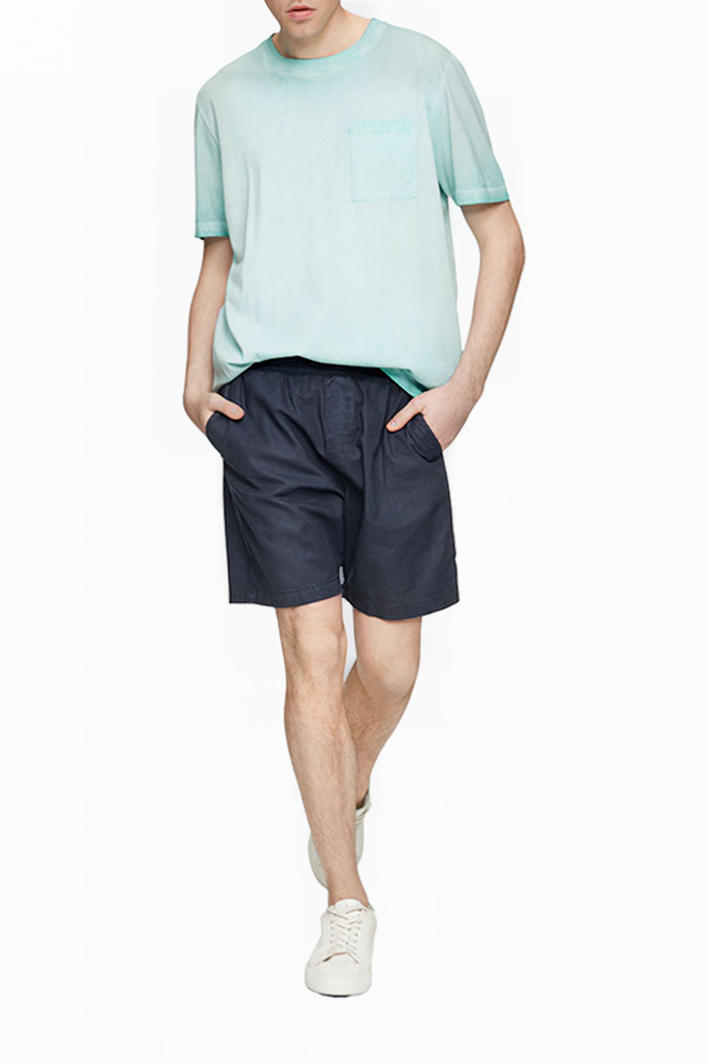 S.OLIVER-QS T-SHIRTS GREEN-LIGHT 1