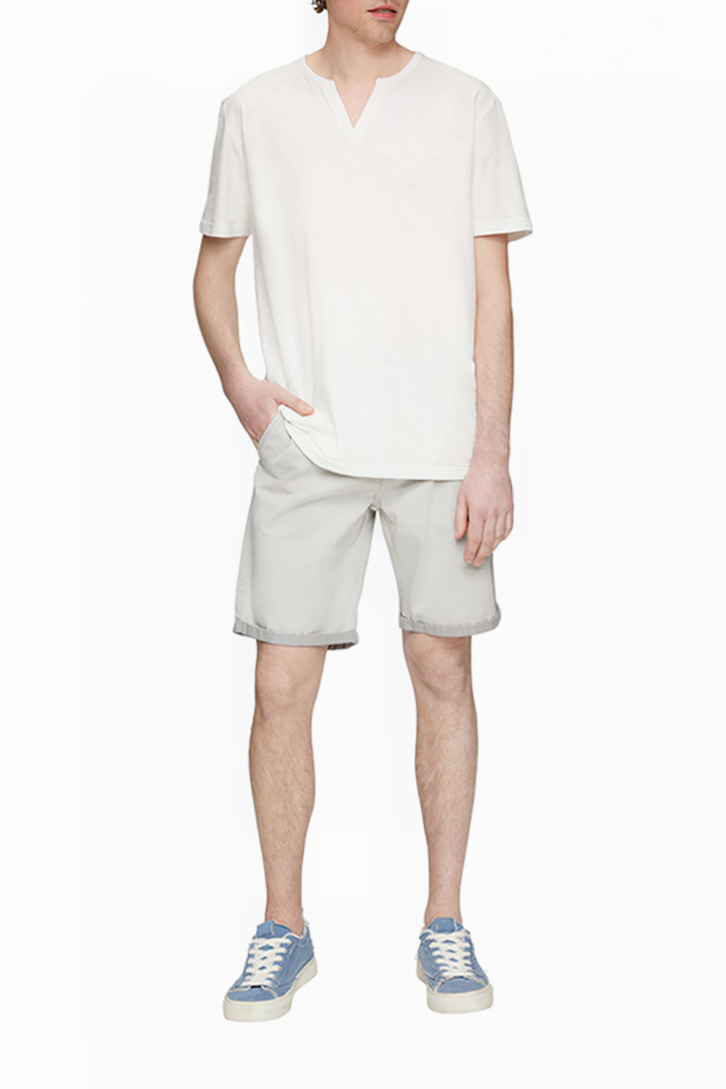 S.OLIVER-QS SHORTS OFF-WHITE 2