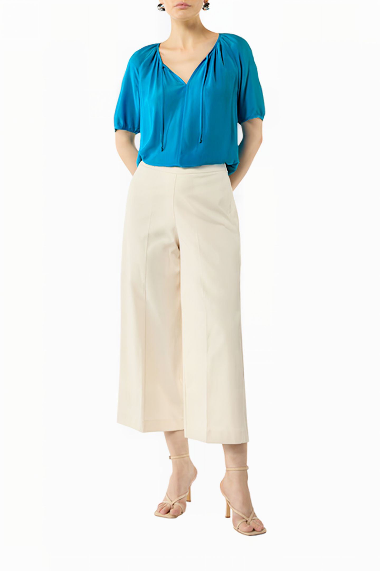 COMMA BLOUSES BLUE 2