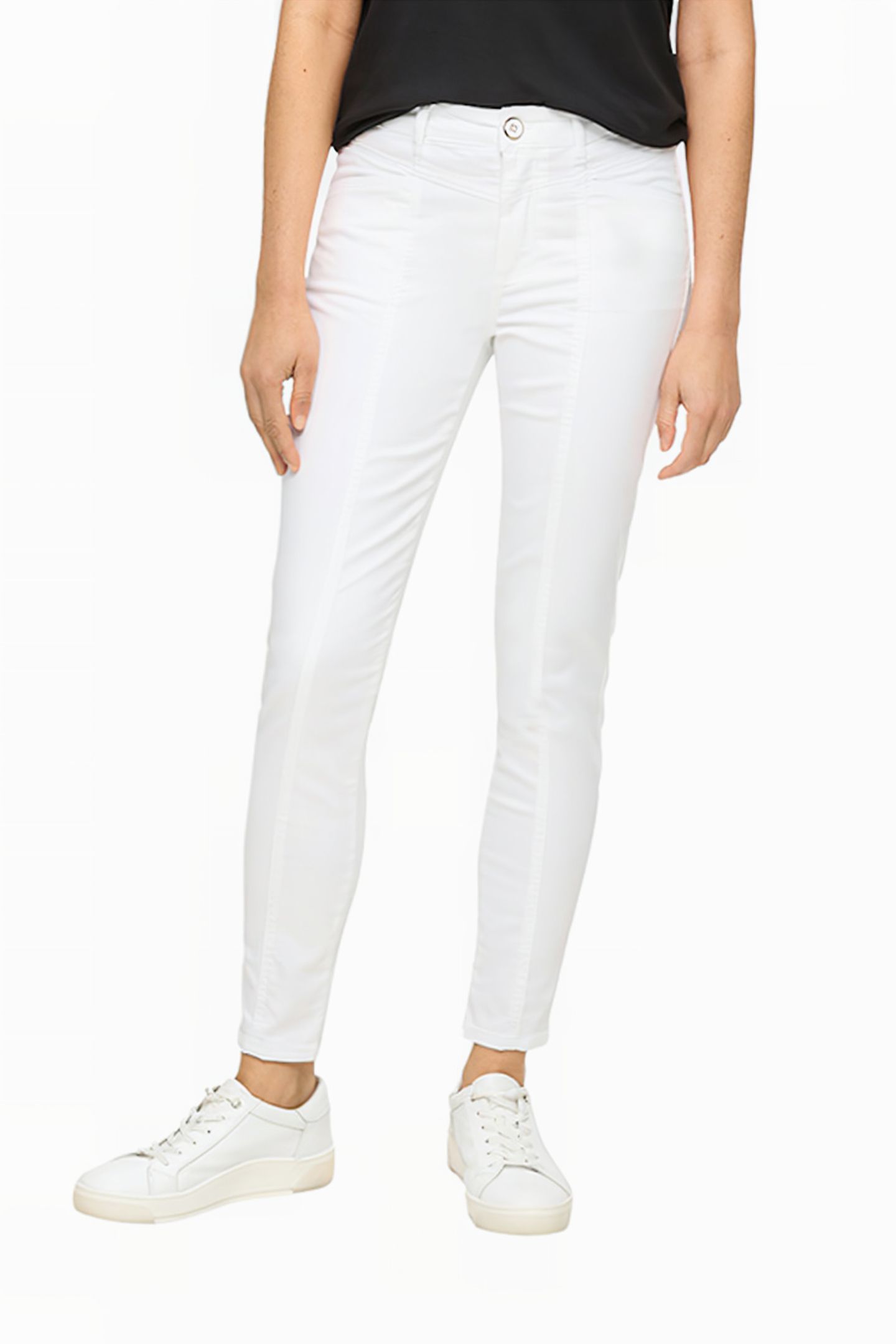 S.OLIVER PANTS WHITE 1