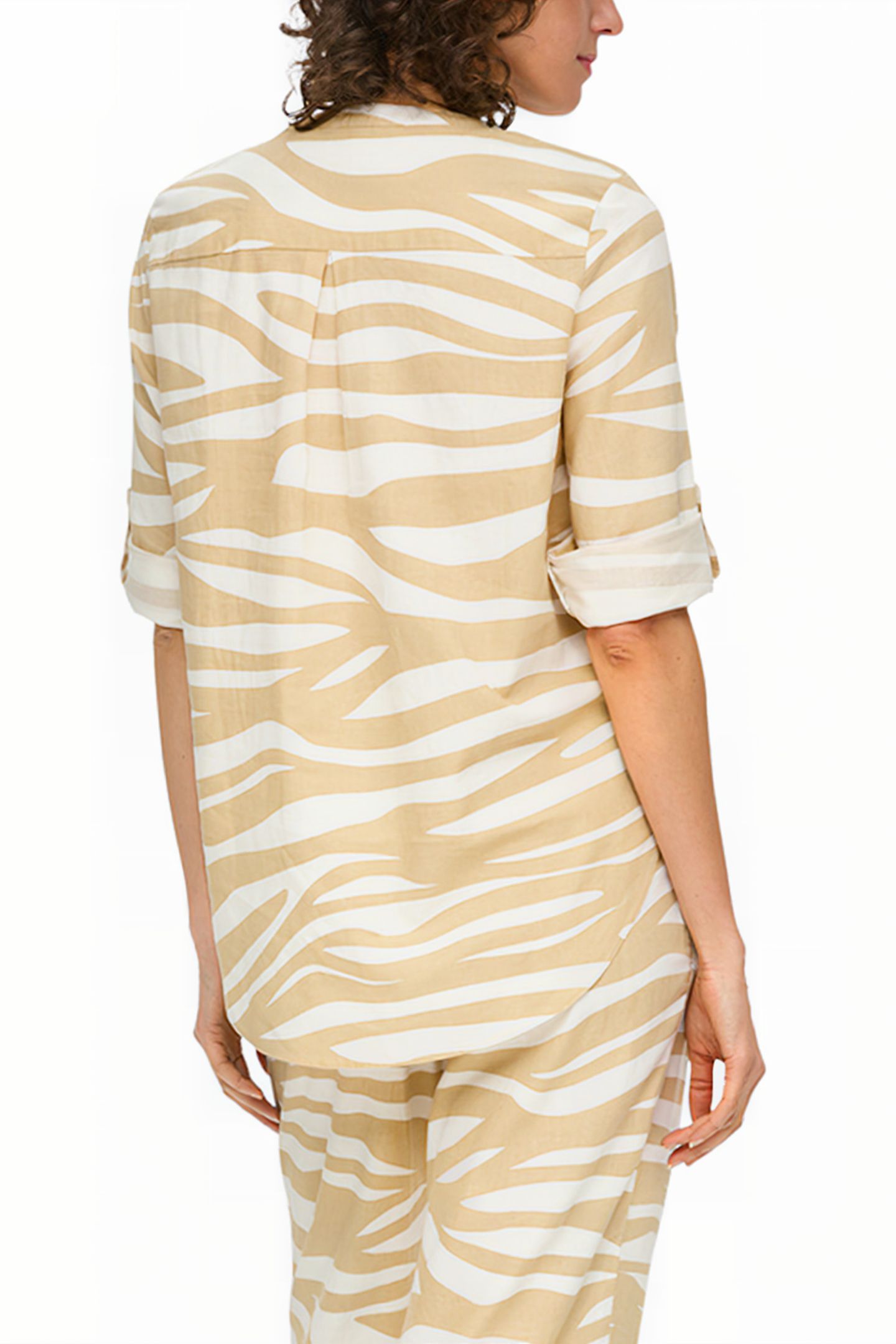 S.OLIVER BLOUSES BEIGE 2
