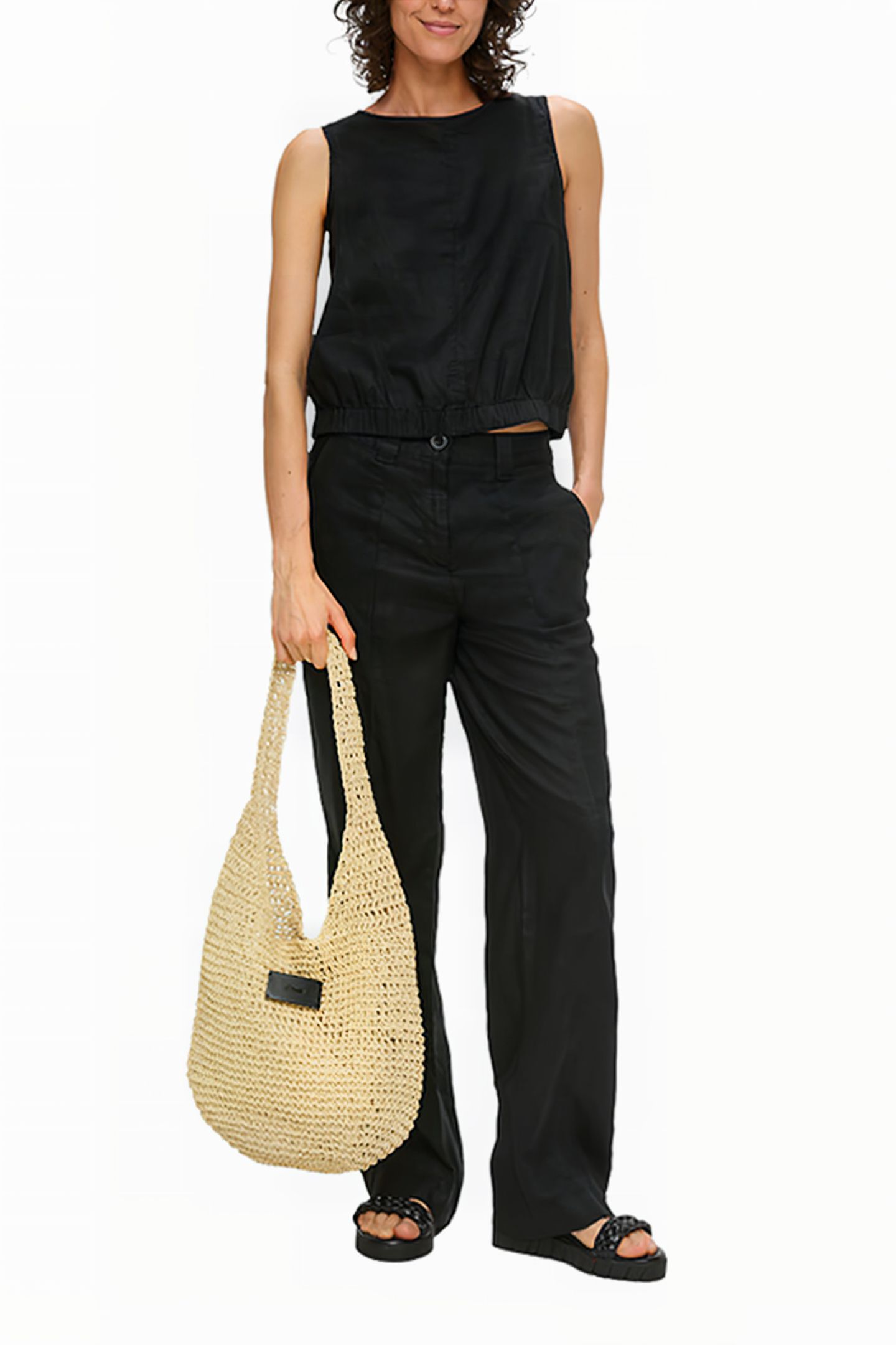 S.OLIVER BLOUSES BLACK 3