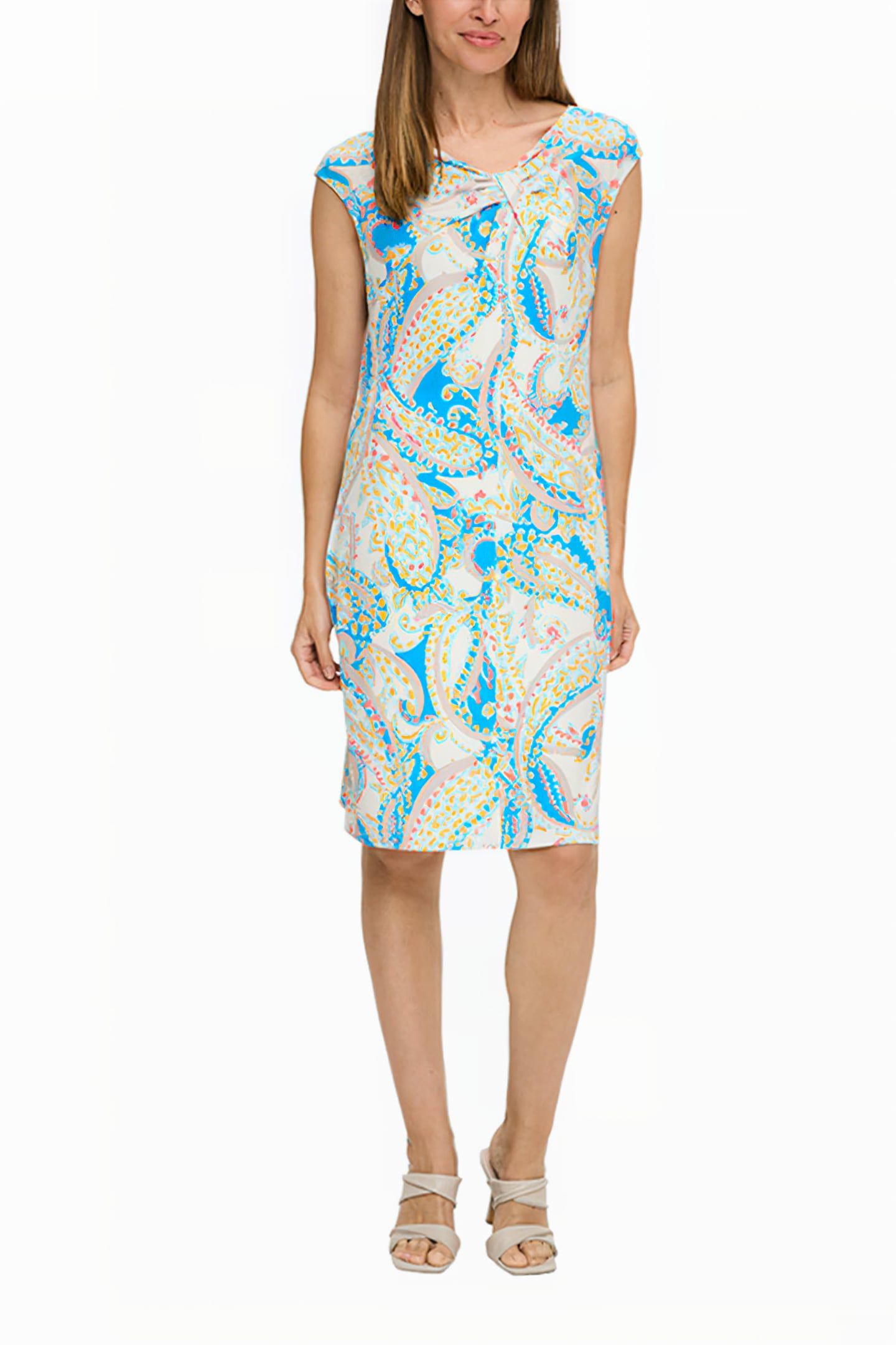 S.OLIVER DRESSES OFF-WHITE 1