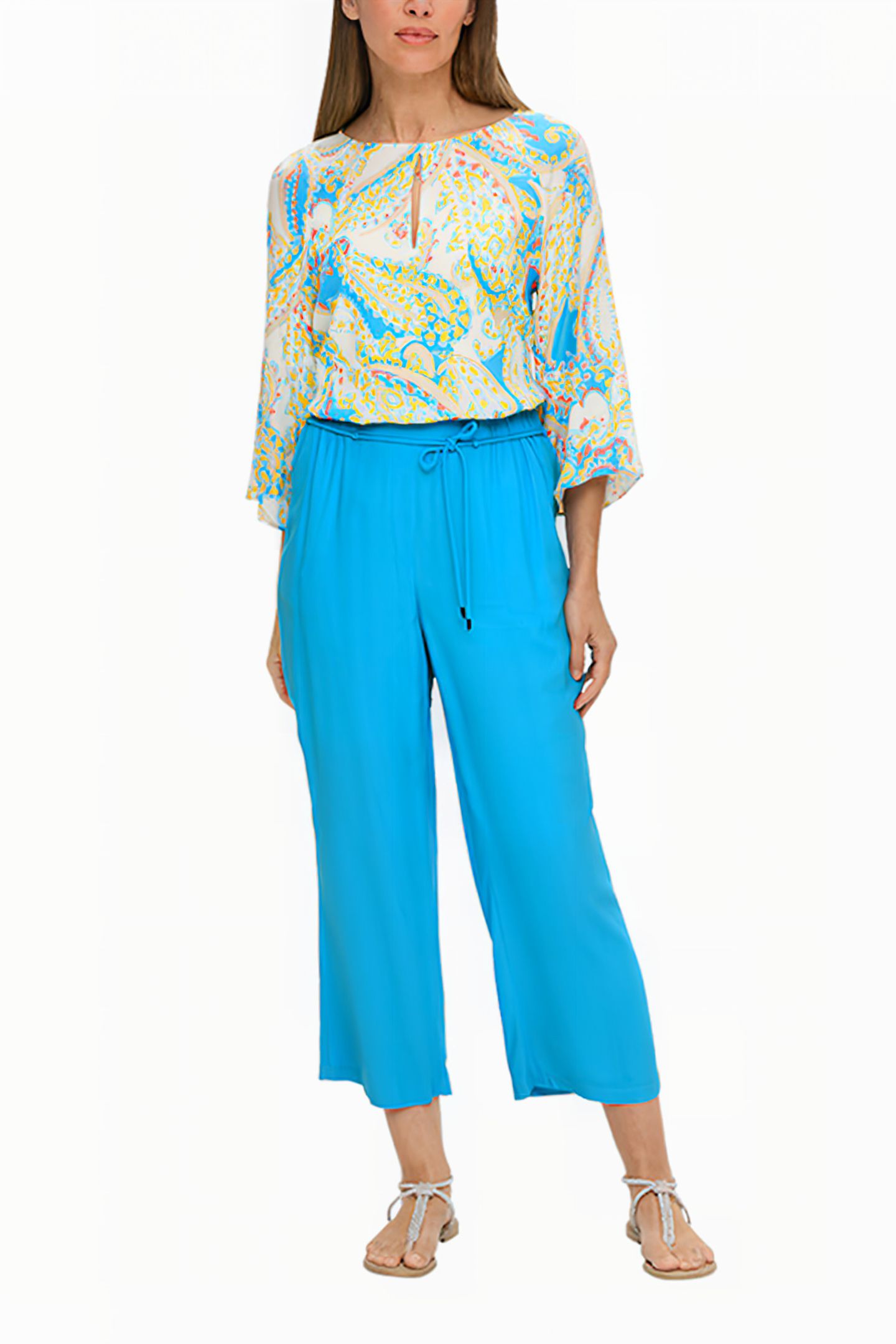 S.OLIVER PANTS BLUE 1