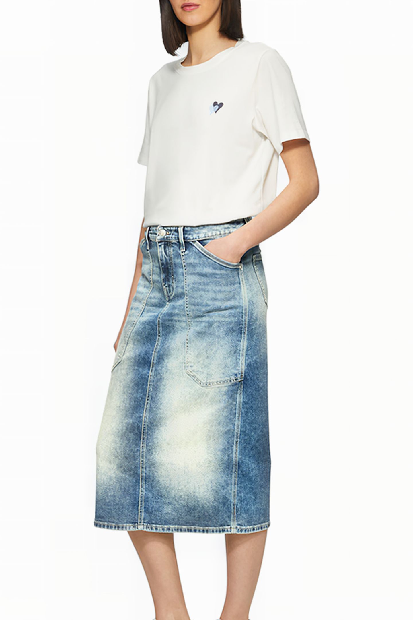 S.OLIVER SKIRTS BLUE-DENIM 1