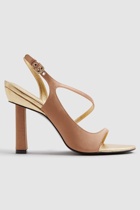 CHILTERN ASYMMETRIC SANDAL — NUDE 1