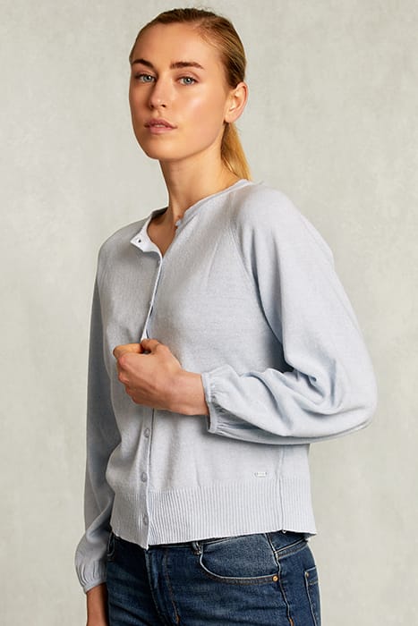 LIGHT BLUE CARDIGAN WITH BUTTONS BLUE 1