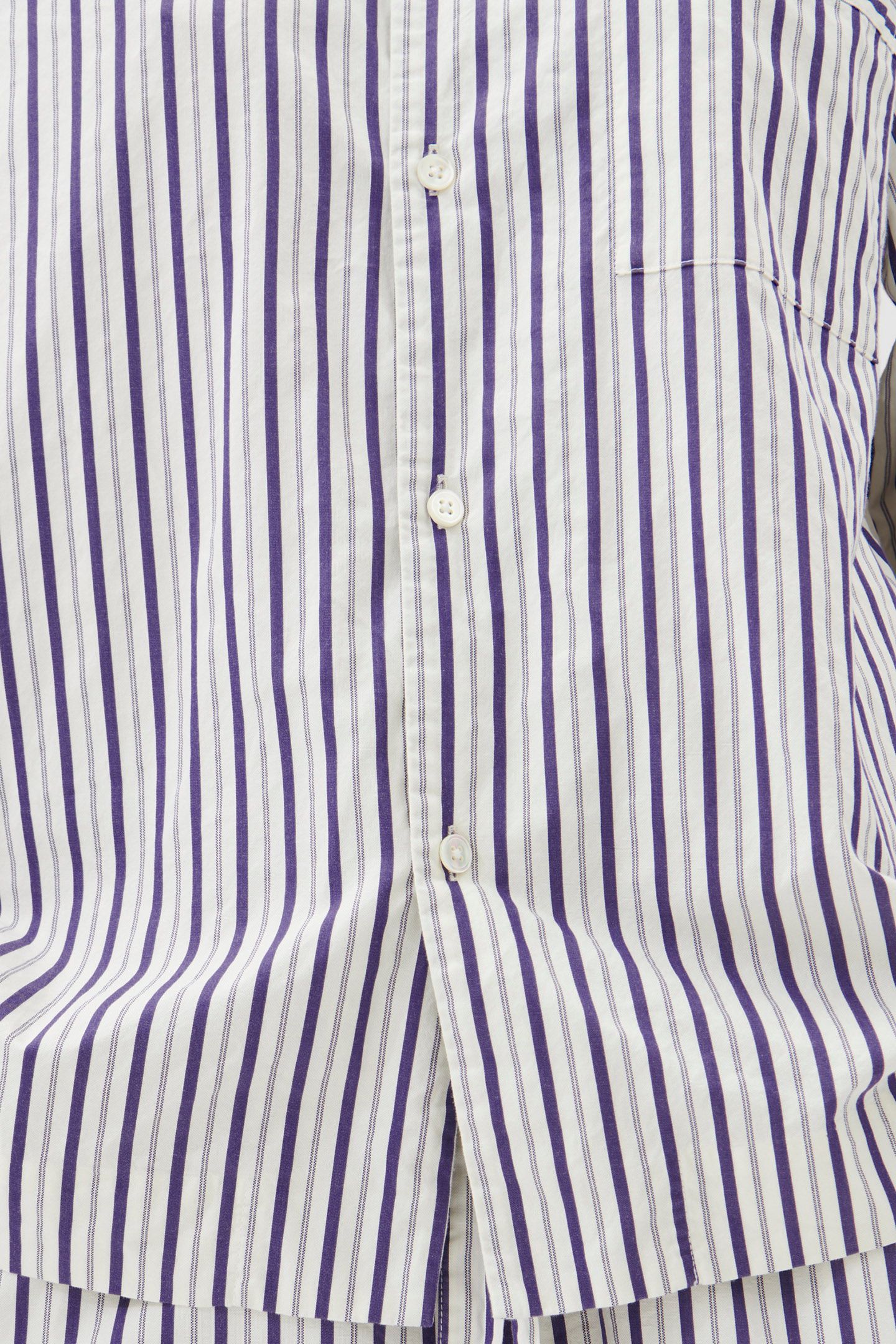 UNISEX POPLIN, PYJAMAS SHIRT LIDO STRIPES 2