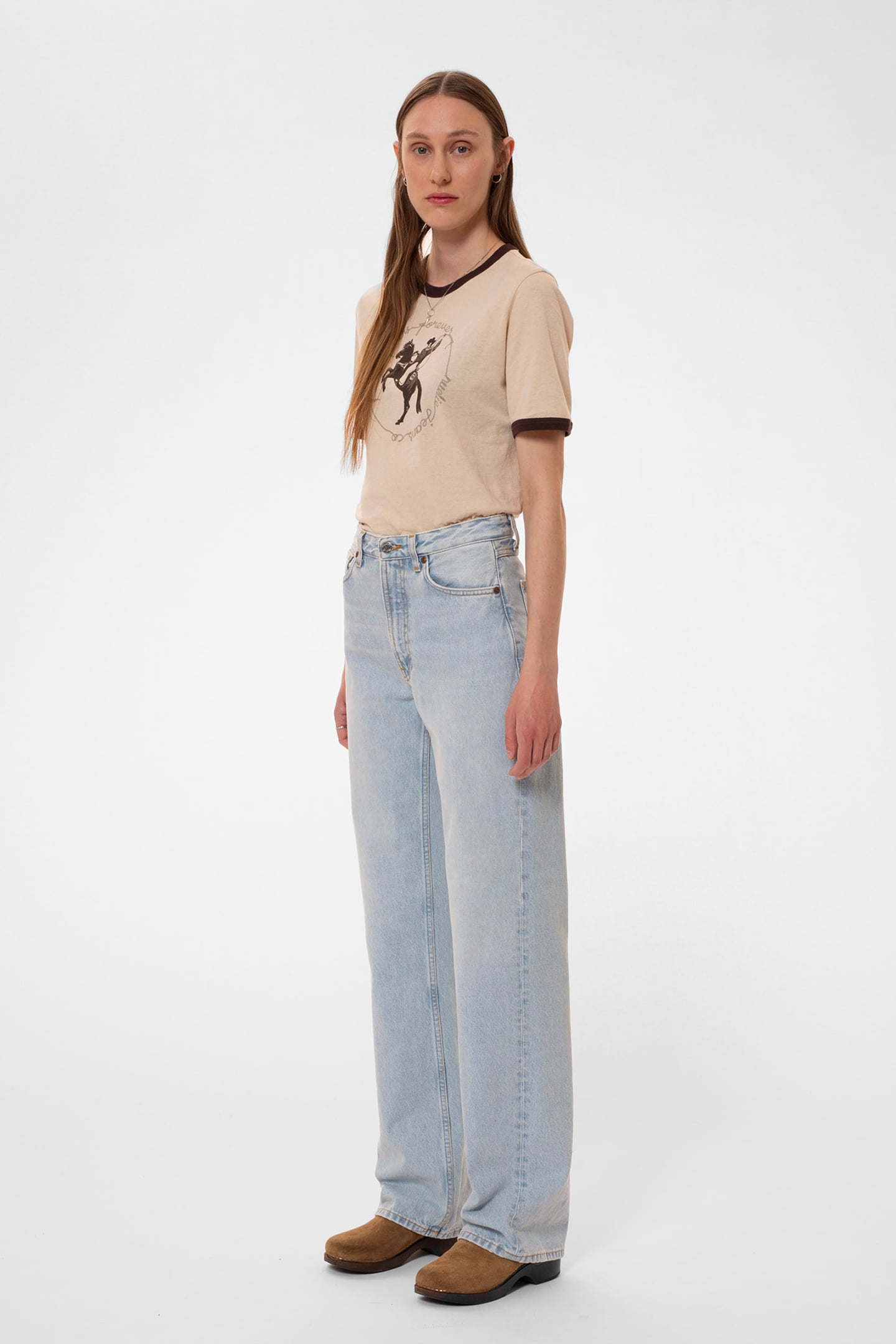LOVA FREE REPAIRS T-SHIRT CREAM 1
