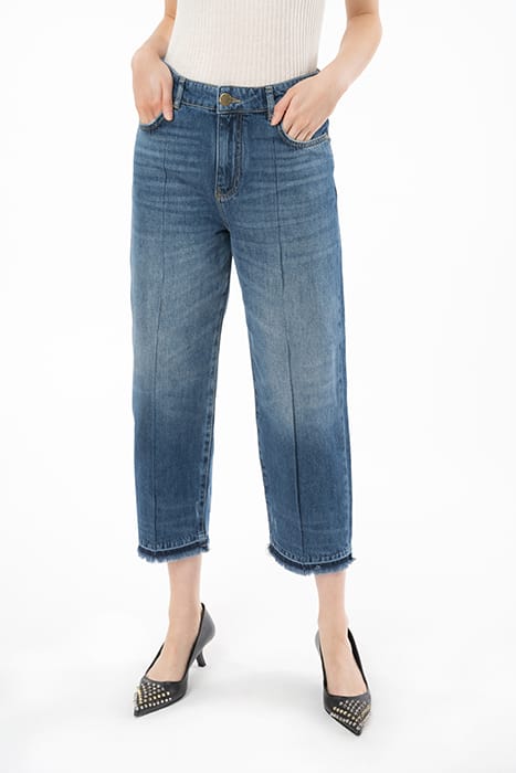 BARBRA 5 POCKETS MEDIUM DARK VINTAGE WASH 1
