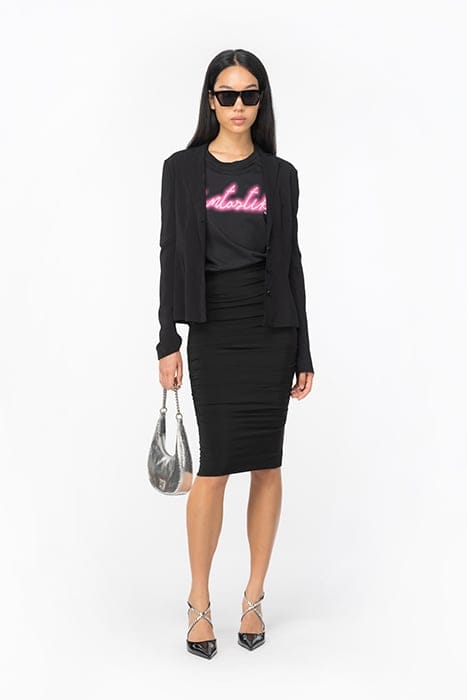GRAVITONE SKIRT BLACK 1