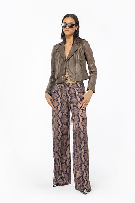 PIKACHU TROUSERS MULT. BROWN/LILAC 6