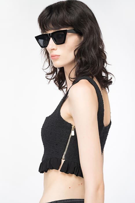 TOPOGIGIO TANK TOP BLACK 6