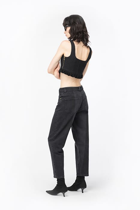 TOPOGIGIO TANK TOP BLACK 2