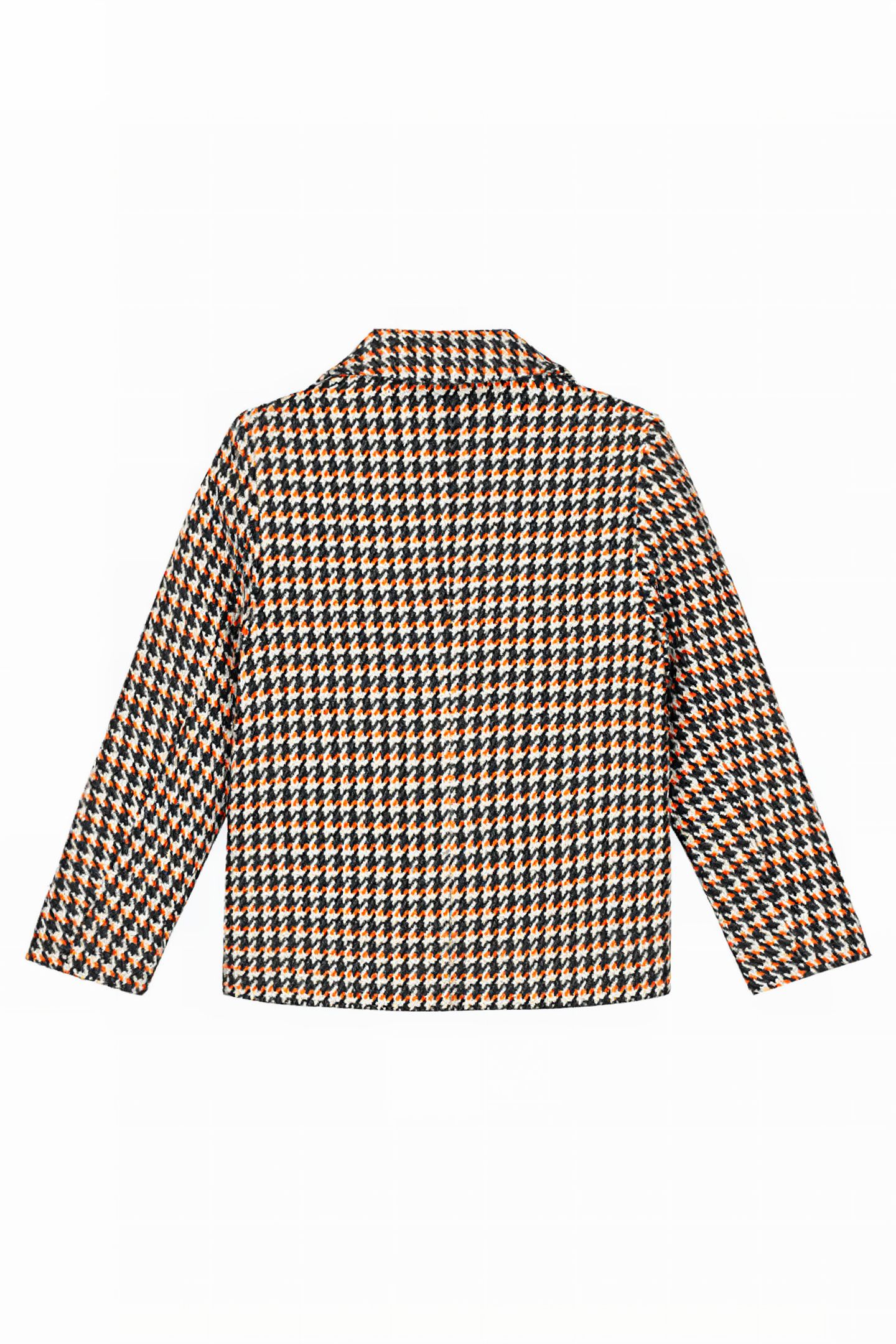 KOS BLAZER MULTI COLOR ORANGE BLACK 2