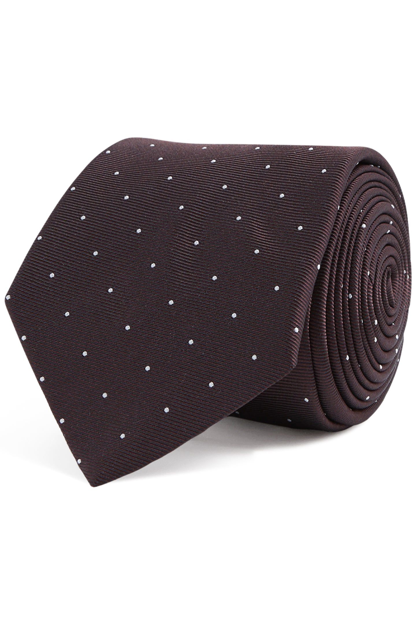 LIAM TEXTURED POLKA DOT TIE 1