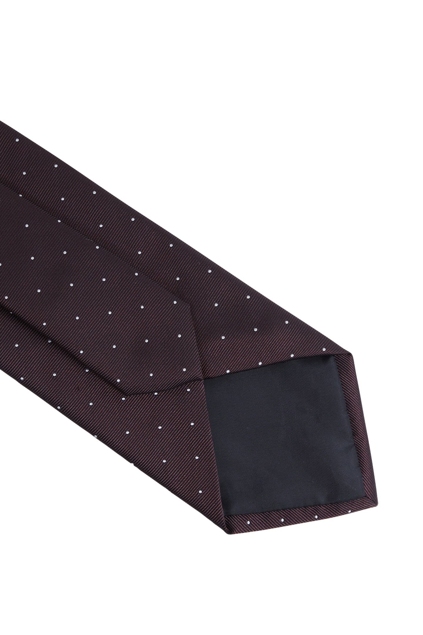 LIAM TEXTURED POLKA DOT TIE 4
