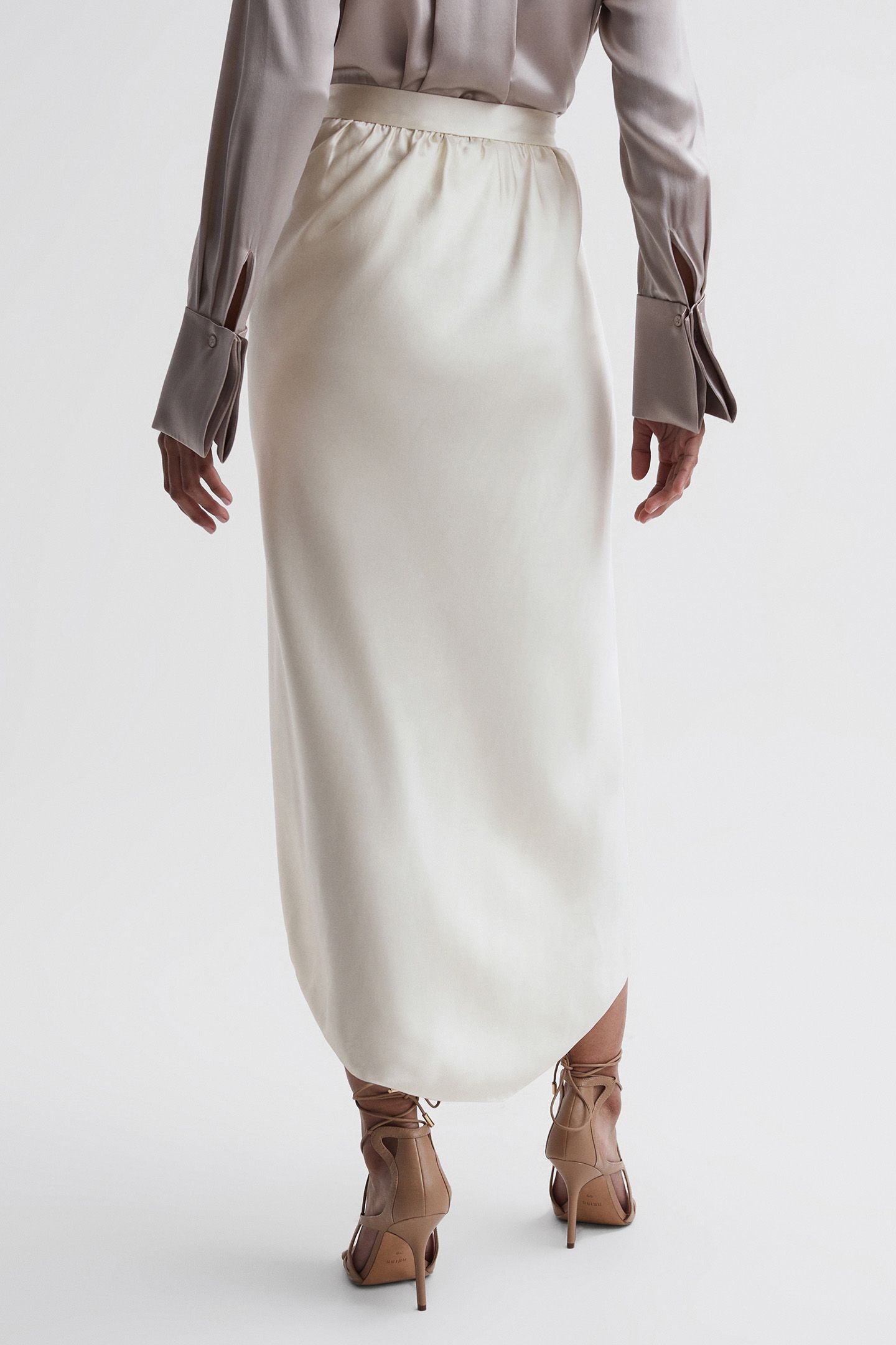 TYRA SLIP MIDI SKIRT 2