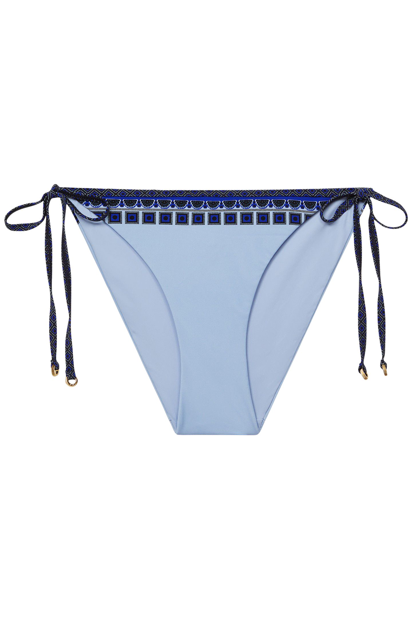 TINA-FAN PRINT BIKINI — BLUE PRINT 4